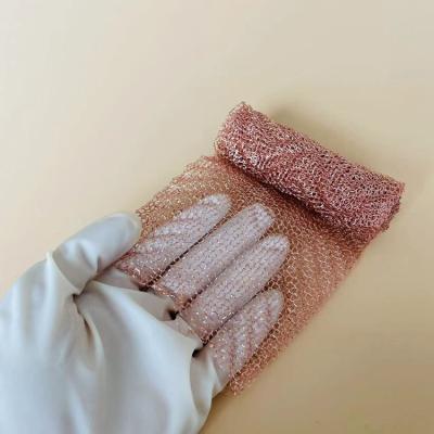 China Tapón de cobre del parásito del molde del 100%, cobre Mesh Roll For Rodent del Materia-ajuste/exclusión del pájaro en venta