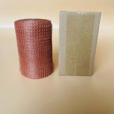 China 100% Pure Copper Rodent Mesh 0.2mm-0.28mm For Hole Diy Hole Filler for sale