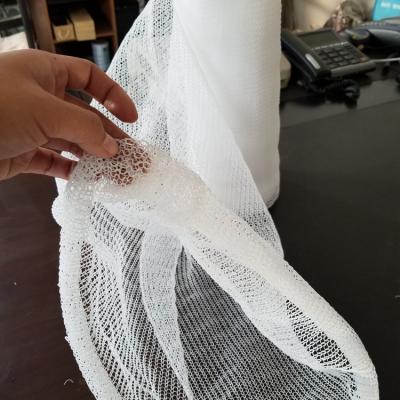 China High Tensile Strength PTFE Knitted Mesh Barrel / Reel For Oil Removal for sale