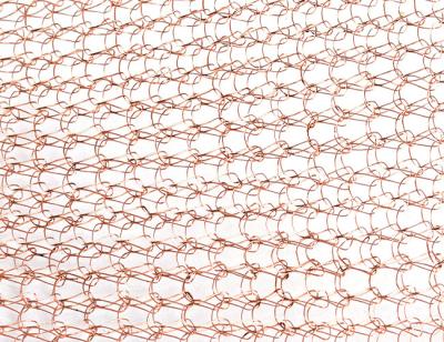 China DIY Hole Filler ISO9001 Knitted Copper Wire Mesh Tin Plating Finished for sale