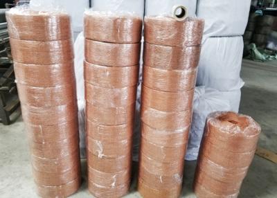 China 30M Copper Wire Mesh Roll Protect Plant Knitted Ginning Style for sale