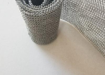 China 316L Round Wire 100mm Knitted Wire Mesh Screen ISO9001 for sale