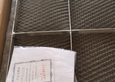 China Wire Mesh Demister Mist Eliminator 100mm 150mm Thickness for sale