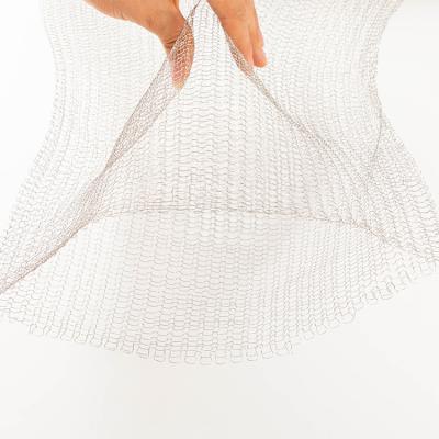 Китай Knitted Mesh Gopher Wire Baskets 0.07-0.55mm Dia продается
