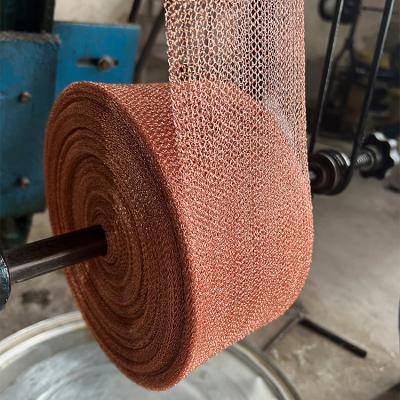 China Versatile Copper Knitted Wire Mesh With Filter For Filtration Needs à venda