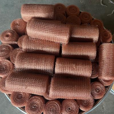 China Prevent Bird Copper Knitted Wire Screen High Purity For Industrial en venta