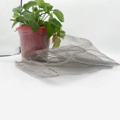 China 99% Filter Elements Stainless Steel Knitted Wire Mesh Double Woven for sale