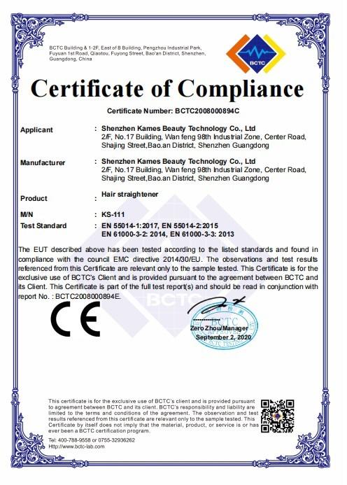 CE-EMC - Shenzhen Mesky Technology Co.,Ltd
