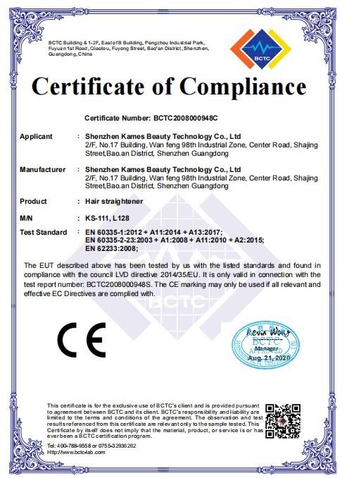 CE-LVD - Shenzhen Mesky Technology Co.,Ltd