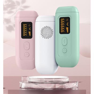 China Permanent Painless Home Ipl Portable Laser Hair Removal Device Handset For Women Men for sale