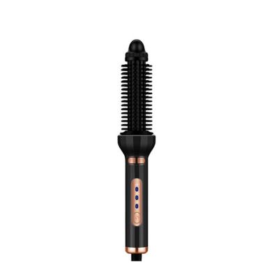 China 220-240V 32W Automatic Steam Hair Curler Curling Iron Round Brush for sale