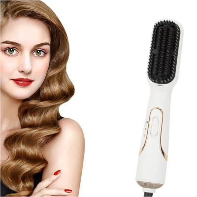 China O secador de cabelo 450w infravermelho Multifunction escova o cabo de alimentação iônico da escova de ar quente 2m à venda