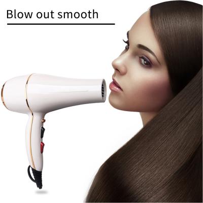 China RoHs High Speed 2.5M Cord DC Hair Dryer Travel Size With Cool Shot Function for sale