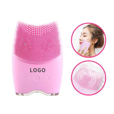 China Private Label 500mAh IPX7 Electric Facial Cleansing Brush Remove Dead Skin for sale