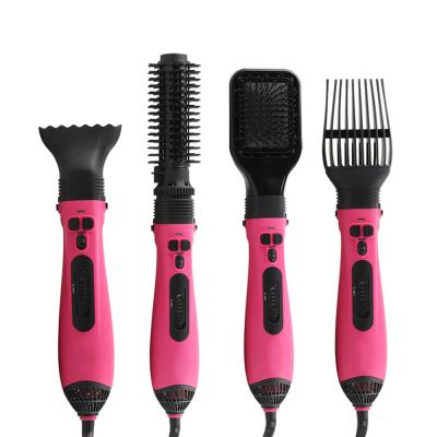 China 1000W 4 In 1 Blowout Hot Air Styling Brush For Short Hair Detachable for sale