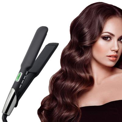 China Professional MCH Heater Black Titanium Hair Straightener 0.5 inch Flat Irons for sale