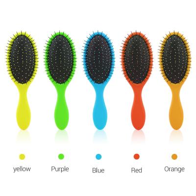 China Detangling Hair Straightener Brush Paddle Vent ABS Plastic For Women for sale