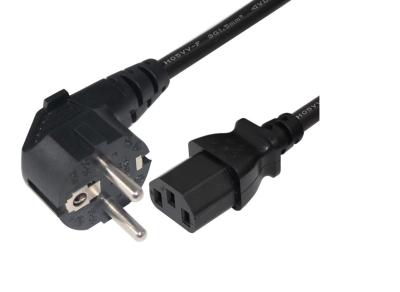 China Laptop 2 Prong VDE Power Cord 6A 250V 6ft Length IEC C5 Female End for sale
