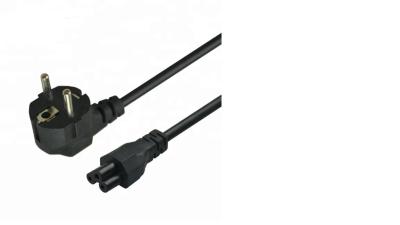 China Aparato electrodoméstico los 6ft 3 estándar europeo del cable eléctrico del cable eléctrico de corriente alterna 16A del Pin en venta