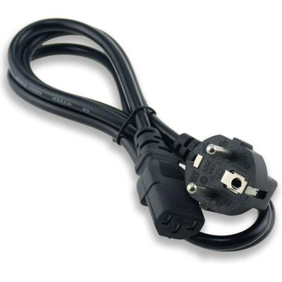 China EU VDE Power Cord Waterproof Long Extension 2 Pin Plug for Laptop for sale
