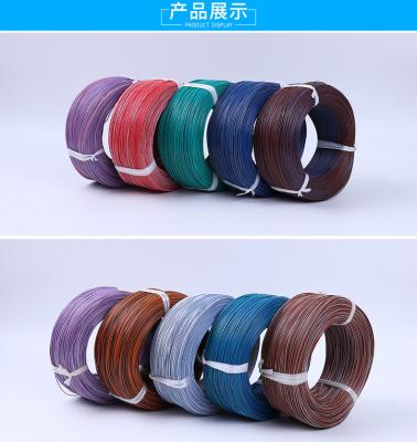 China El PVC multifilar eléctrico aisló el tipo flexible del cable los 50m 18AWG 80C 300V en venta