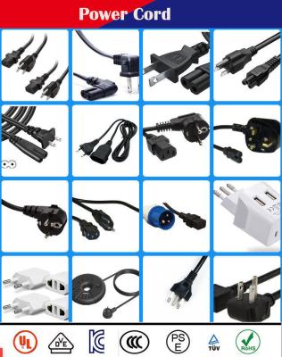 China Argentina SAA Power Cord IEC Female BS Male For Computer Laptop for sale