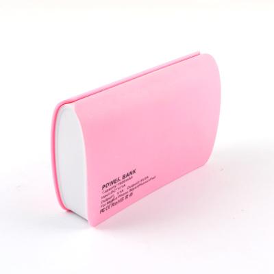 China Advertising Style Gift Plastic Power Bank 3000MAH 5000MAH Good Battery for sale