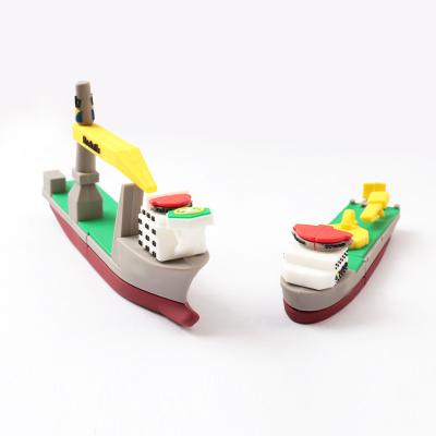 China 3D Exemplaar Echte pvc USB-station het Varen Schip Aangepaste Vormen Te koop