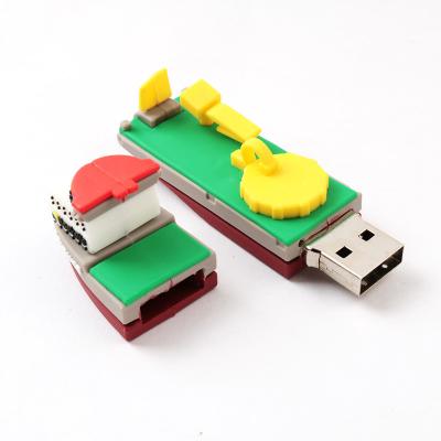 China 3D Exemplaar Echte pvc USB-station het Varen Schip Aangepaste Vormen Te koop