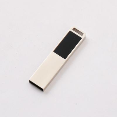 China Sandisk Flash Chips Inside LED Logo Metal Pendrive 64GB USB 2.0 Speed Fast en venta