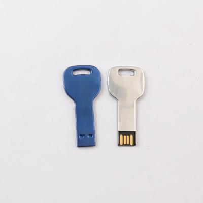 China Conform Europe Standard Metal Key USB Flash Drive 2.0 And 3.0 64GB 128GB for sale