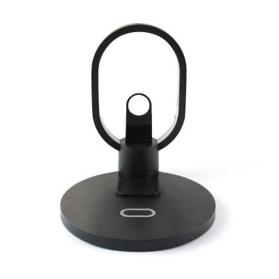 China Fast Speed Plastic Lamp Wireless Charger For Charging Phone Earphone 15W for sale