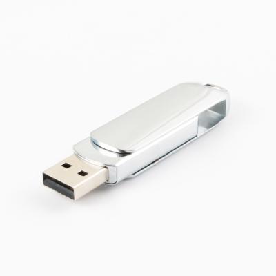 China Shiny Metal Usb Flash Drive Twist Shaped 16GB 32GB 64GB 128GB 100mbs Usb 3.0 for sale