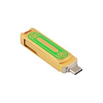 China Tipo velocidad de la altura del verde y del color oro del Usb de C de 128GB 256GB 512GB 150MBS en venta