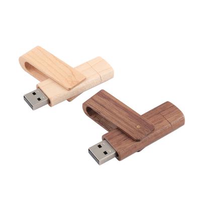 China USB A and Type c Wooden USB Flash Drive with USB2.0/3.0 Interface Type for Fast Data Transfer for sale