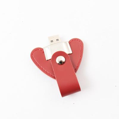 China OEM Leather USB Drive With Encryption Customized Color en venta