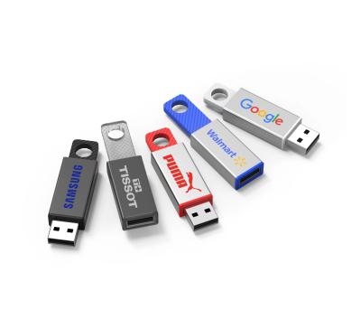 China Alta velocidad USB 3.0 Flash Drive Diseño de metal Velocidad de escritura 50MBS Construcción más resistente en venta