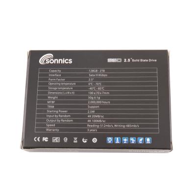 China High Capacity 2.5 Inch SATA SSD 1TB 512GB 256GB 128GB Fast Speed Up To 500MBS Or More en venta
