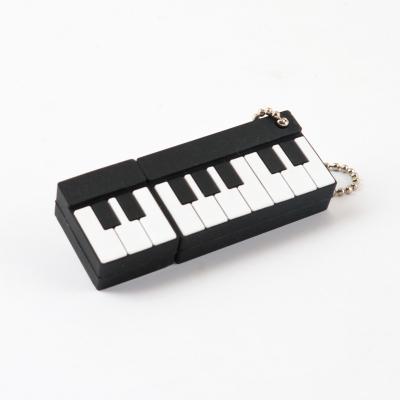 China Flash Memory UDP or PCBA Custom USB Flash Drives with Open Mold Piano Shape for sale