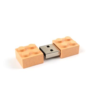 China Öko-freundlicher recycelter USB-Stick Plug And Play USB 2.0 8-15MB/S Speicherstick zu verkaufen