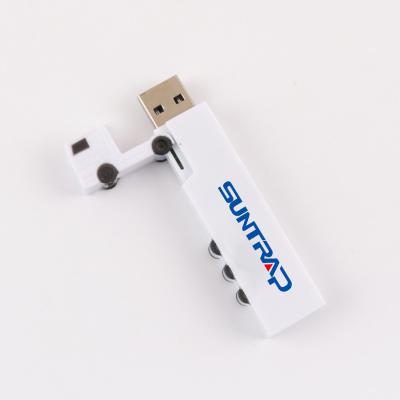 China OEM Plastic USB Stick 128GB Toshiba Samsung SanDisk Micron USB 3.2 Writing Speed 20-50MB/S for sale