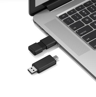 Κίνα Όλα τα περασμένα H2 USB + Type C USB Flash Drive μπορούν να έχουν λογότυπο OEM Ένα σώμα Usb προς πώληση