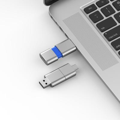 Cina Tipo di velocità rapida C con USB 3.0 e USB 2.0 Flash Drive Slide Match forma CE,FCC,ROHS in vendita