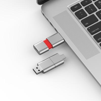 Cina Tipo di velocità rapida C con USB 3.0 e USB 2.0 Flash Drive Slide Match forma CE,FCC,ROHS in vendita