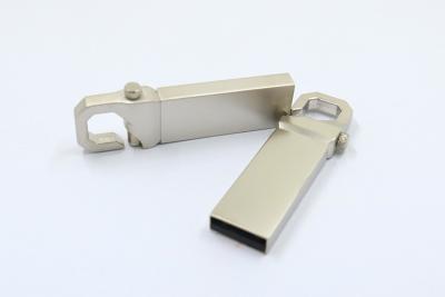 China Flash-Speicher-Schlüssel ROHS USBs Metall 16GB 32GB genehmigte greller Antriebs-2,0 zu verkaufen