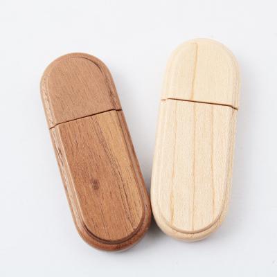 China Bamboo Wooden USB Flash Drive 2.0 3.0 Upload Data 20MB/S For Free for sale