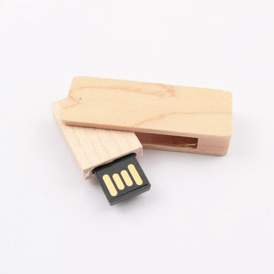 China 2.0 High Speed Maple Wooden USB Memory Ce Fcc Rohs H2 Test Passed for sale
