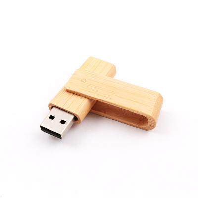 Chine 256GB 512GB 1TB Bamboo USB Flash Drive Swivel Shapes Twist 360 Degree 3.0 Fast Speed à vendre