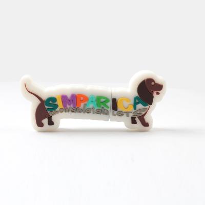 China 2.0 3.0 Personalised Usb 15MB/S Puppy Shape Custom Usb Drives For Photographers for sale