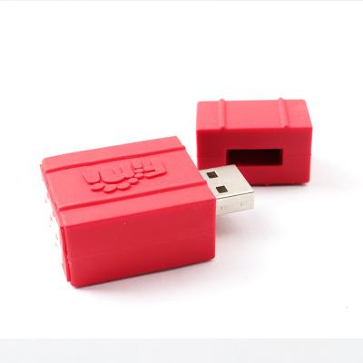중국 PVC 개방 몰드 귀여운 USB 스틱 수박 딸기 초콜릿은 형성했습니다 판매용